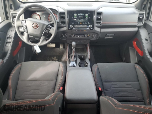 2024 Nissan Frontier S with VIN 1N6ED1EK2RN655610, listed as a Copart auction lot 78972094 with 6,834 mi miles and Salvage title. Bid and sale history available at DreamBid. Image 8.