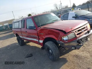 1997 Ford Ranger XLT with VIN 1FTCR14X2VPA39848, listed as a IAAI auction lot 38758650 with 145,617 mi miles. Bid and sale history available at carsss.com. Image 1.