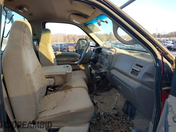 2000 Ford Super Duty F-250 XL with VIN 1FTNF21F4YED71549, listed as a IAAI auction lot 40983462 with 1 mi miles. Bid and sale history available at carsss.com. Image 5.