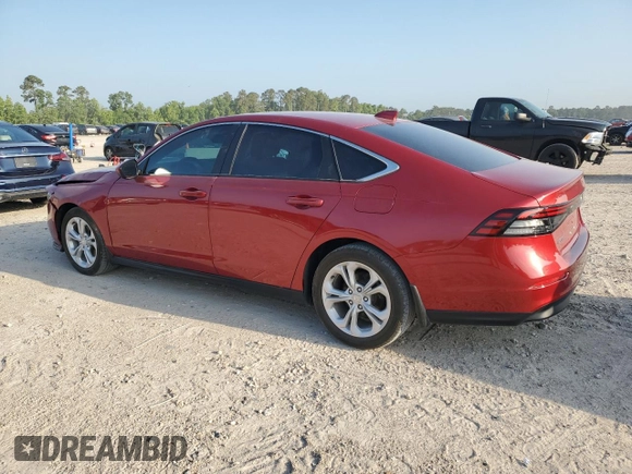 2023 Honda Accord LX with VIN 1HGCY1F25PA056817, listed as a Copart auction lot 55620625 with 40,484 mi miles and Salvage Title. Bid and sale history available at DreamBid. Image 2.