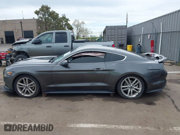 2017 Ford Mustang EcoBoost with VIN 1FA6P8TH6H5203551, listed as a IAAI auction lot 41850202 with 66,805 mi miles. Bid and sale history available at carsss.com. Image 15.