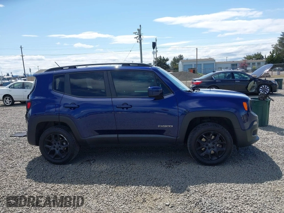 2017 Jeep Renegade Latitude with VIN ZACCJBBBXHPF90329, listed as a IAAI auction lot 42174291 with 72,295 mi miles and . Bid and sale history available at DreamBid. Image 13.