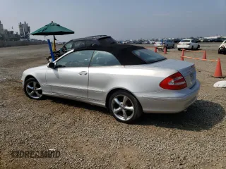 2005 Mercedes-Benz CLK 320 z VIN WDBTK65J75F144160, wystawiony jako Copart lot #62669544 z przebiegiem 85 390 mil mil oraz Czysty tytuł • Clean title. Historia ofert i sprzedaży dostępna na DreamBid. Obrazek 2.