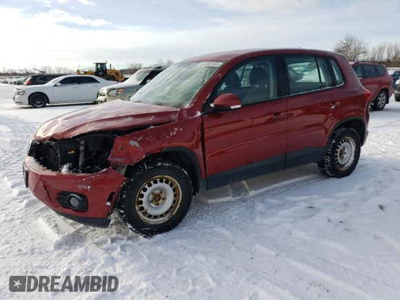 2016 Volkswagen Tiguan with VIN WVGHV7AX6GW064295, listed as a Copart auction lot 87358164 with 248,891 mi miles and Salvage title. Bid and sale history available at DreamBid. Image 1.