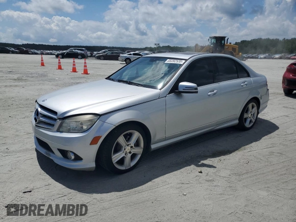 2010 Mercedes-Benz C 300 Sport with VIN WDDGF5EB1AF400092, listed as a Copart auction lot 65282535 with Not provided miles and Clean title. Bid and sale history available at DreamBid. Image 1.
