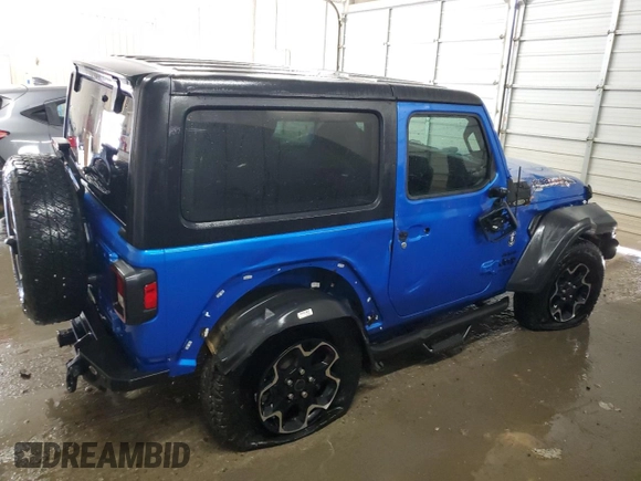 2021 Jeep Wrangler Sport с VIN 1C4GJXAN5MW712439, выставлен на аукционе Copart как лот 54781685 с пробегом 26 463 миль миль и Списание • Salvage title. История ставок и продаж доступна на DreamBid. Изображение 3.