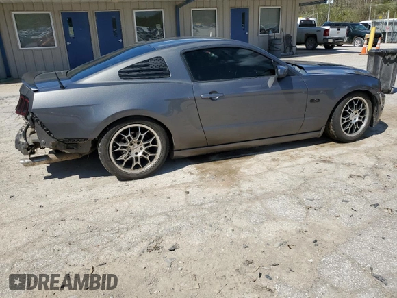 2013 Ford Mustang GT with VIN 1ZVBP8CF5D5232330, listed as a Copart auction lot 53257485 with 147,556 mi miles and Salvage title. Bid and sale history available at DreamBid. Image 3.