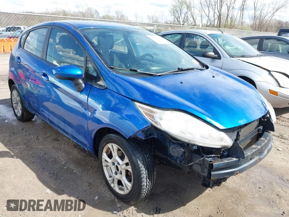 2011 Ford Fiesta SE with VIN 3FADP4EJ0BM173576, listed as a IAAI auction lot 42075691 with 128,835 mi miles. Bid and sale history available at carsss.com. Image 1.