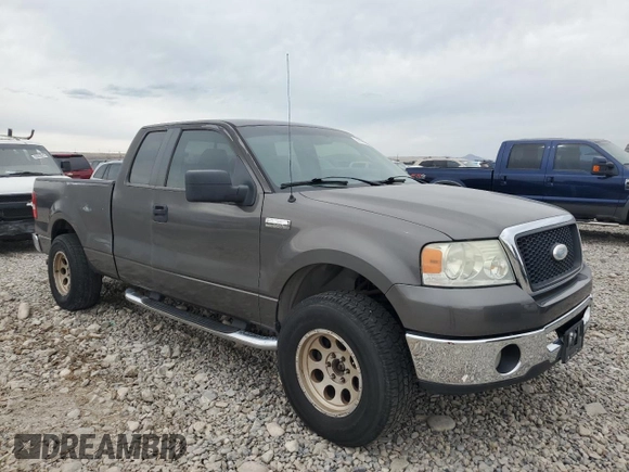 2007 Ford F-150 XL with VIN 1FTPX12527FA15454, listed as a Copart auction lot 50550525 with 91,189 mi miles and Salvage Title. Bid and sale history available at DreamBid. Image 4.