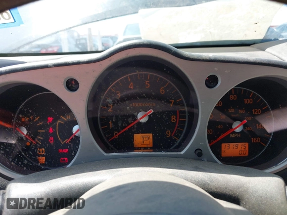 2008 Nissan 350Z Touring z VIN JN1BZ34EX8M751510, wystawiony jako IAAI lot #42509825 z przebiegiem 131 915 mil mil oraz . Historia ofert i sprzedaży dostępna na DreamBid. Obrazek 7.
