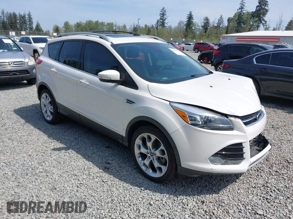 2016 Ford Escape Titanium with VIN 1FMCU9J93GUA40252, listed as a IAAI auction lot 42000778 with 37,914 mi miles. Bid and sale history available at carsss.com. Image 1.