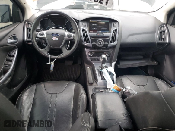 2014 Ford Focus Titanium with VIN 1FADP3J22EL221898, listed as a Copart auction lot 47867325 with 97,806 mi miles and Salvage Title. Bid and sale history available at DreamBid. Image 8.