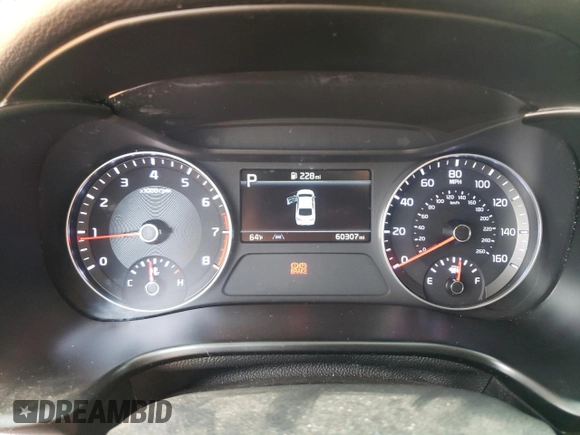 2022 Kia Forte LXS with VIN 3KPF24AD3NE502206, listed as a Copart auction lot 48490235 with 60,307 mi miles and Salvage Title. Bid and sale history available at DreamBid. Image 9.