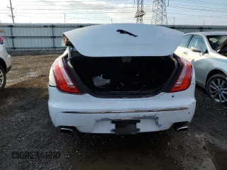 2013 Jaguar XJ with VIN SAJWJ1CD6D8V50968, listed as a Copart auction lot 79880924 with 136,280 mi miles and Salvage Title. Bid and sale history available at carsss.com. Image 6.