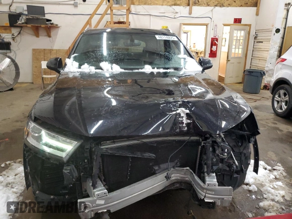 2017 Audi Q7 Premium with VIN WA1AAAF78HD021043, listed as a Copart auction lot 48114225 with 84,879 mi miles and Salvage title. Bid and sale history available at DreamBid. Image 5.