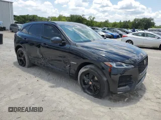 2023 Jaguar F-Pace S with VIN SADCJ2EX4PA714735, listed as a Copart auction lot 62276255 with 28,353 mi miles and Salvage title. Bid and sale history available at DreamBid. Image 4.