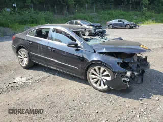 2013 Volkswagen CC VR6 Lux with VIN WVWHU7AN3DE504707, listed as a Copart auction lot 61265024 with 0 mi miles and Salvage Title. Bid and sale history available at carsss.com. Image 4.