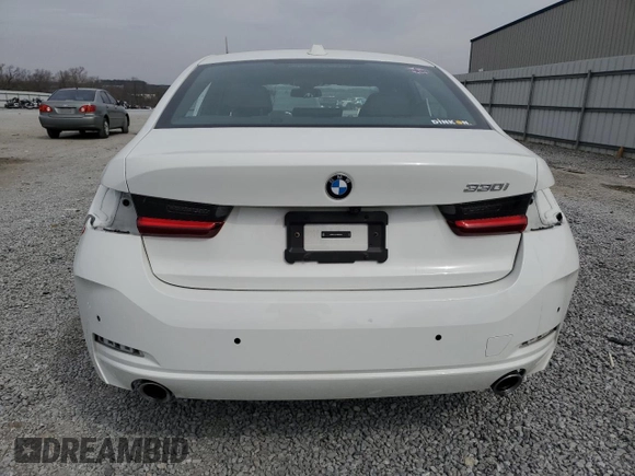 2024 BMW 3 Series 330i with VIN 3MW69FF01R8D80766, listed as a Copart auction lot 46919395 with 17,774 mi miles and Salvage Title. Bid and sale history available at carsss.com. Image 6.