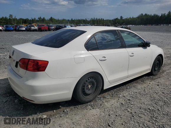 2012 Volkswagen Jetta S with VIN 3VW2K7AJ5CM422024, listed as a Copart auction lot 65735925 with 152,679 mi miles and Clean title. Bid and sale history available at DreamBid. Image 3.