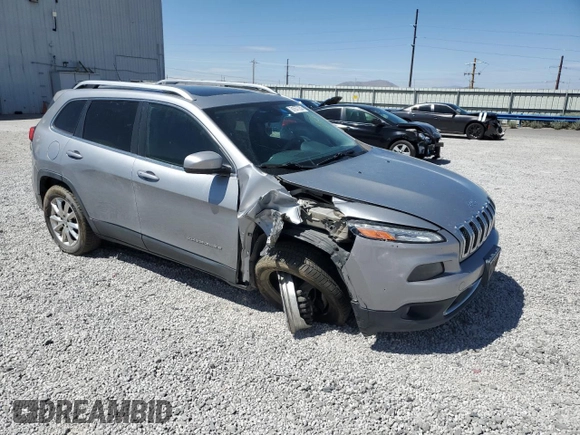 2014 Jeep Cherokee Limited z VIN 1C4PJMDB7EW173601, wystawiony jako Copart lot #61677255 z przebiegiem 180 446 mil mil oraz Szkoda całkowita • Salvage title. Historia ofert i sprzedaży dostępna na DreamBid. Obrazek 4.