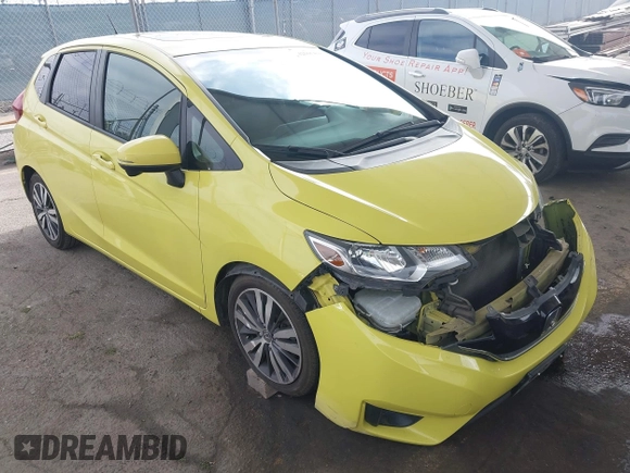 2015 Honda Fit EX-L with VIN 3HGGK5H81FM722763, listed as a IAAI auction lot 42565430 with 105,768 mi miles and . Bid and sale history available at DreamBid. Image 1.