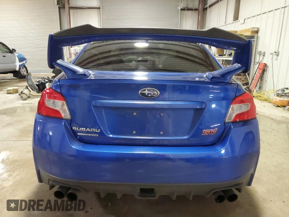 2016 Subaru WRX STI with VIN JF1VA2M61G9818068, listed as a Copart auction lot 81422574 with 50,931 mi miles and Clean title. Bid and sale history available at DreamBid. Image 6.