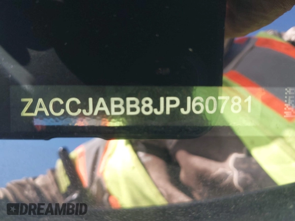 2018 Jeep Renegade Latitude z VIN ZACCJABB8JPJ60781, wystawiony jako IAAI lot #41411050 z przebiegiem 72 236 mil mil oraz . Historia ofert i sprzedaży dostępna na DreamBid. Obrazek 9.