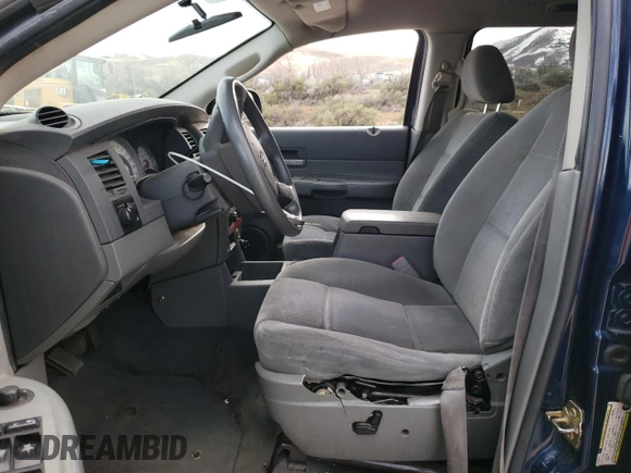 2005 Dodge Durango SLT with VIN 1D4HB48NX5F594740, listed as a Copart auction lot 52252365 with Not provided miles and Salvage title. Bid and sale history available at DreamBid. Image 7.