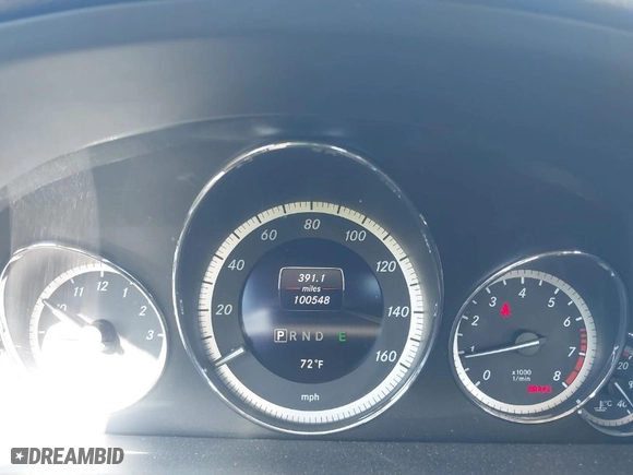 2013 Mercedes-Benz E-Class E 350 with VIN WDDKK5KF4DF209140, listed as a IAAI auction lot 41829168 with 100,548 mi miles. Bid and sale history available at carsss.com. Image 7.