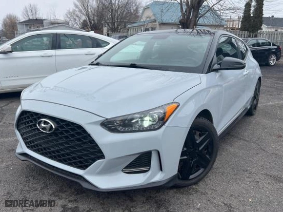 2019 Hyundai Veloster Turbo R-Spec with VIN KMHTH6AB4KU002267, listed as a Copart auction lot 50820945 with 93,778 mi miles and Clean Title. Bid and sale history available at carsss.com. Image 2.