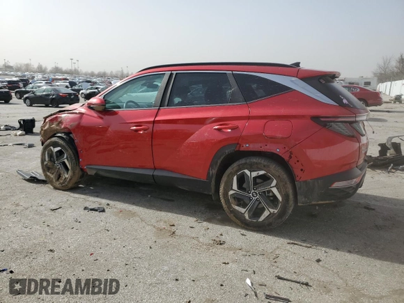 2022 Hyundai Tucson SEL with VIN 5NMJCCAE7NH064616, listed as a Copart auction lot 49637595 with 37,330 mi miles and Salvage Title. Bid and sale history available at carsss.com. Image 2.