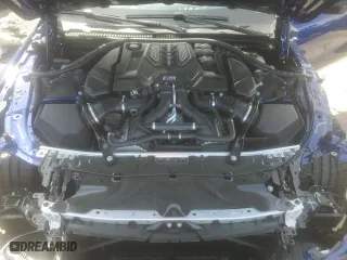 2024 BMW M8 Competition with VIN WBSDZ0C04RCR21242, listed as a Copart auction lot 49249175 with 5,071 mi miles and Salvage Title. Bid and sale history available at carsss.com. Image 12.