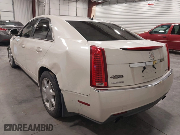 2008 Cadillac CTS AWD w/1SB with VIN 1G6DS57V880139916, listed as a IAAI auction lot 41302359 with 118,078 mi miles. Bid and sale history available at carsss.com. Image 3.