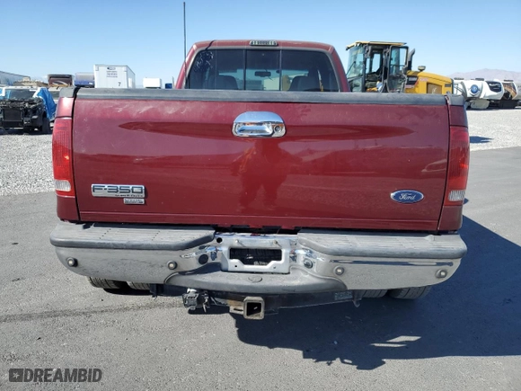 2006 Ford Super Duty F-350 DRW XL with VIN 1FTWW33P16EB68292, listed as a Copart auction lot 42561725 with 196,260 mi miles and Salvage Title. Bid and sale history available at carsss.com. Image 6.