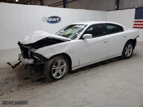 2022 Dodge Charger SXT with VIN 2C3CDXBG0NH207970, listed as a Copart auction lot 64542054 with NaN miles and Non Repairable. Bid and sale history available at carsss.com. Image 1.