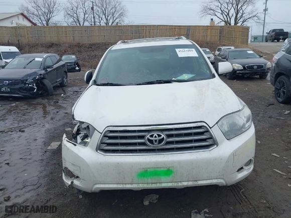 2010 Toyota Highlander Limited with VIN 5TDDK3EH9AS003621, listed as a IAAI auction lot 41615809 with 1 mi miles. Bid and sale history available at carsss.com. Image 11.