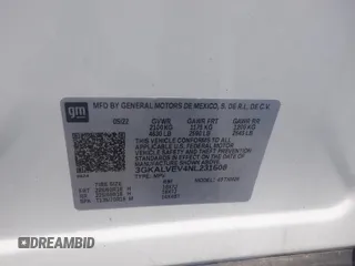 2022 GMC Terrain SLT z VIN 3GKALVEV4NL231608, wystawiony jako IAAI lot #42572052 z przebiegiem 79 198 mil mil oraz . Historia ofert i sprzedaży dostępna na DreamBid. Obrazek 9.
