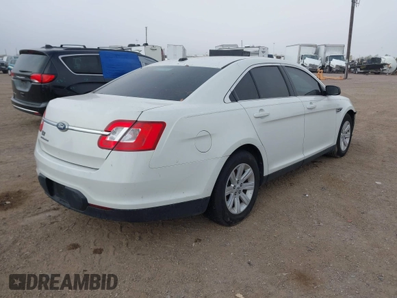 2011 Ford Taurus SE with VIN 1FAHP2DW5BG142756, listed as a IAAI auction lot 41680444 with 198,206 mi miles and . Bid and sale history available at DreamBid. Image 4.