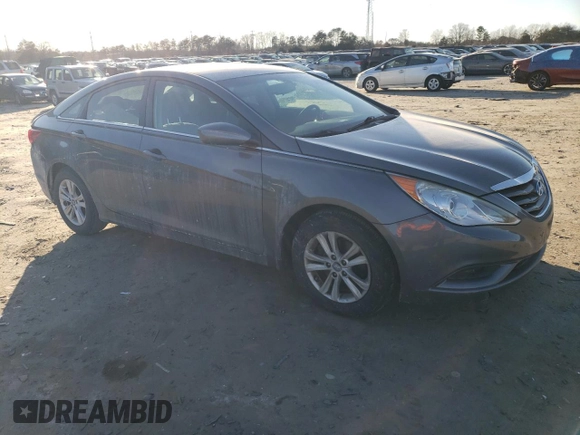 2012 Hyundai Sonata GLS with VIN 5NPEB4AC2CH476659, listed as a Copart auction lot 43111035 with 211,479 mi miles and Clean Title. Bid and sale history available at carsss.com. Image 4.