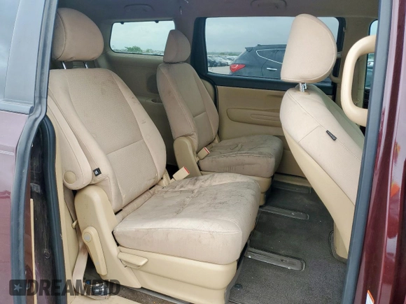 2018 Kia Sedona LX with VIN KNDMB5C12J6379188, listed as a Copart auction lot 55033455 with 118,077 mi miles and Salvage Title. Bid and sale history available at DreamBid. Image 11.