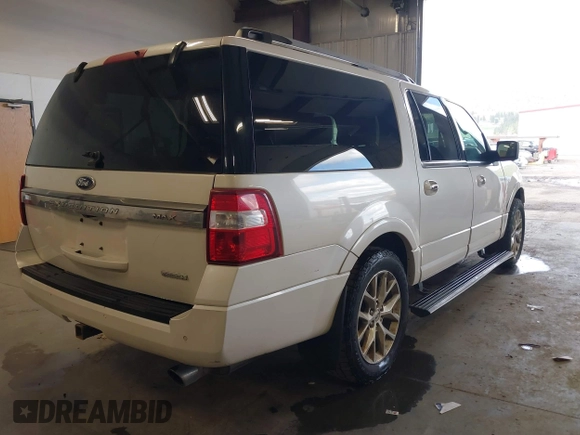 2015 Ford Expedition Max Limited with VIN 1FMJK2ATXFEF10303, listed as a IAAI auction lot 41999970 with 186,868 mi miles and . Bid and sale history available at DreamBid. Image 4.