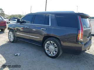 2017 Cadillac Escalade Premium Luxury with VIN 1GYS4CKJ5HR293450, listed as a IAAI auction lot 41951478 with 51,882 mi miles. Bid and sale history available at carsss.com. Image 3.