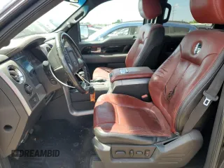 2013 Ford F-150 XL with VIN 1FTFW1ET5DFC70796, listed as a Copart auction lot 63118045 with 151,624 mi miles and Salvage title. Bid and sale history available at DreamBid. Image 7.