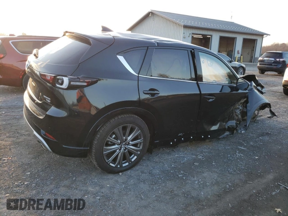 2024 Mazda CX-5 2.5 Turbo Signature with VIN JM3KFBXY2R0370126, listed as a Copart auction lot 81354404 with 0 mi miles and Salvage Title. Bid and sale history available at carsss.com. Image 3.