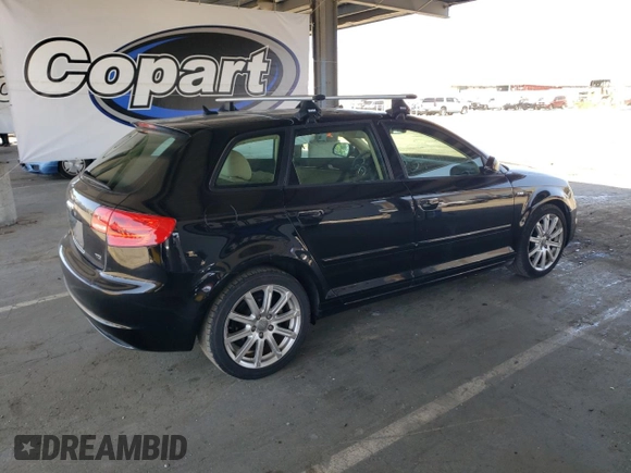 2013 Audi A3 Premium Plus with VIN WAUKJAFM0DA030456, listed as a Copart auction lot 60931685 with 107,250 mi miles and Salvage title. Bid and sale history available at DreamBid. Image 3.
