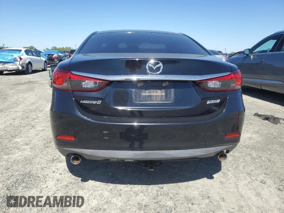 2015 Mazda 6 i Sport with VIN JM1GJ1U51F1190692, listed as a Copart auction lot 50344255 with 122,463 mi miles and Salvage Title. Bid and sale history available at DreamBid. Image 6.