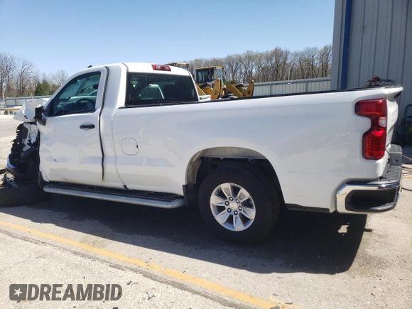 2024 Chevrolet Silverado 1500 Work Truck with VIN 3GCNAAED5RG386217, listed as a Copart auction lot 53159225 with 0 mi miles and Clean Title. Bid and sale history available at carsss.com. Image 2.
