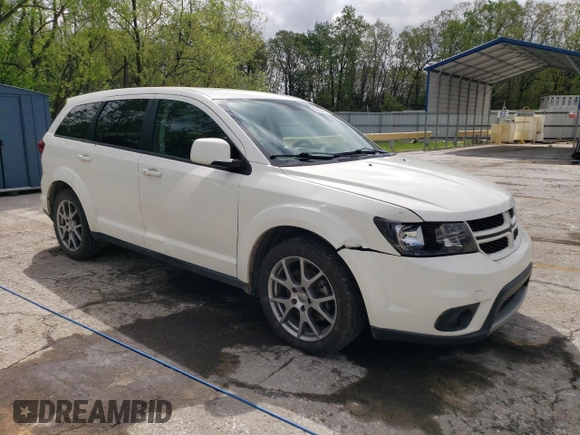 2014 Dodge Journey R/T z VIN 3C4PDCEG4ET308051, wystawiony jako Copart lot #54906995 z przebiegiem 173 960 mil mil oraz Szkoda całkowita • Salvage title. Historia ofert i sprzedaży dostępna na DreamBid. Obrazek 4.