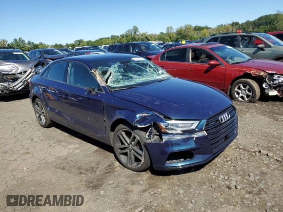 2018 Audi A3 Sedan Premium with VIN WAUB8GFF0J1066319, listed as a Copart auction lot 67491053 with 43,966 mi miles. Bid and sale history available at carsss.com. Image 4.