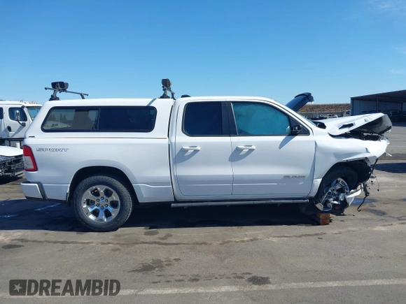 2022 Ram 1500 Big Horn with VIN 1C6SRFBT9NN397346, listed as a IAAI auction lot 42327129 with Not provided miles and . Bid and sale history available at DreamBid. Image 13.